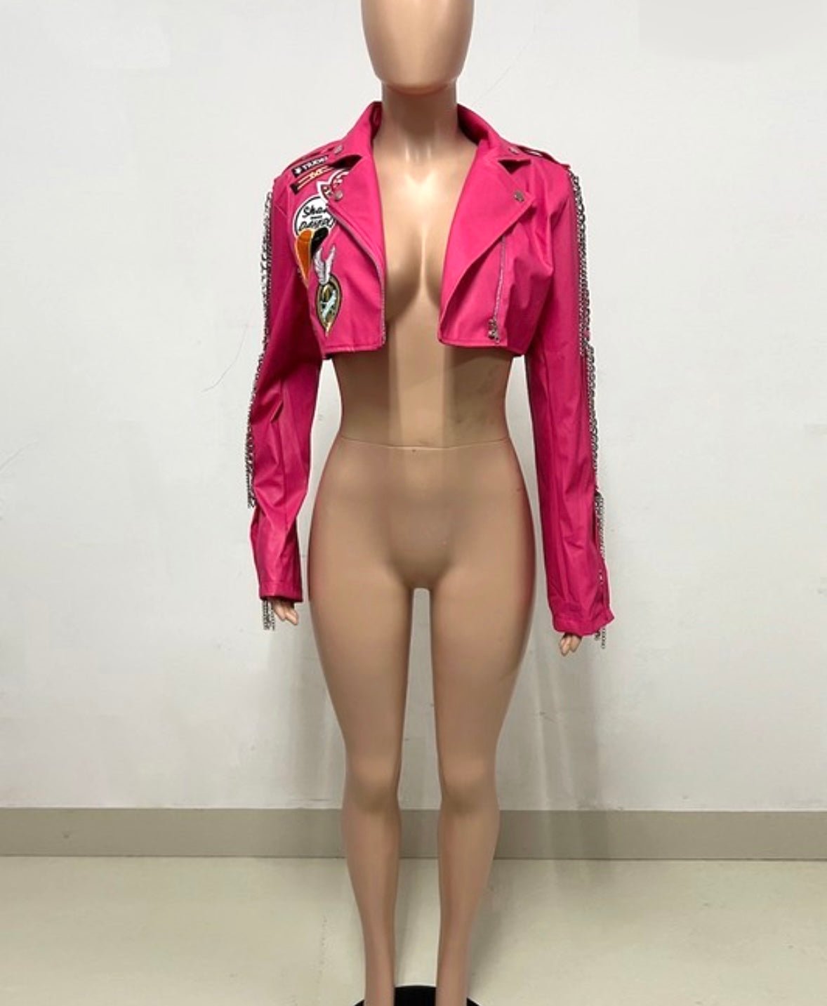 Pink Biker Jacket - She Rare