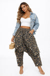 Wild Instinct Leopard Harem Pants - She Rare Boutique