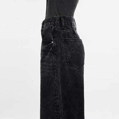 High Waisted Barrell Jeans - She Rare