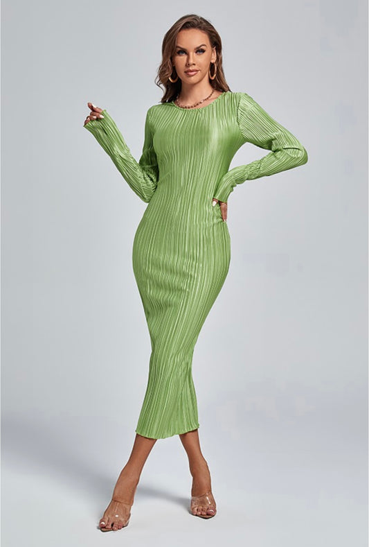 Mean Green Maxi Dress