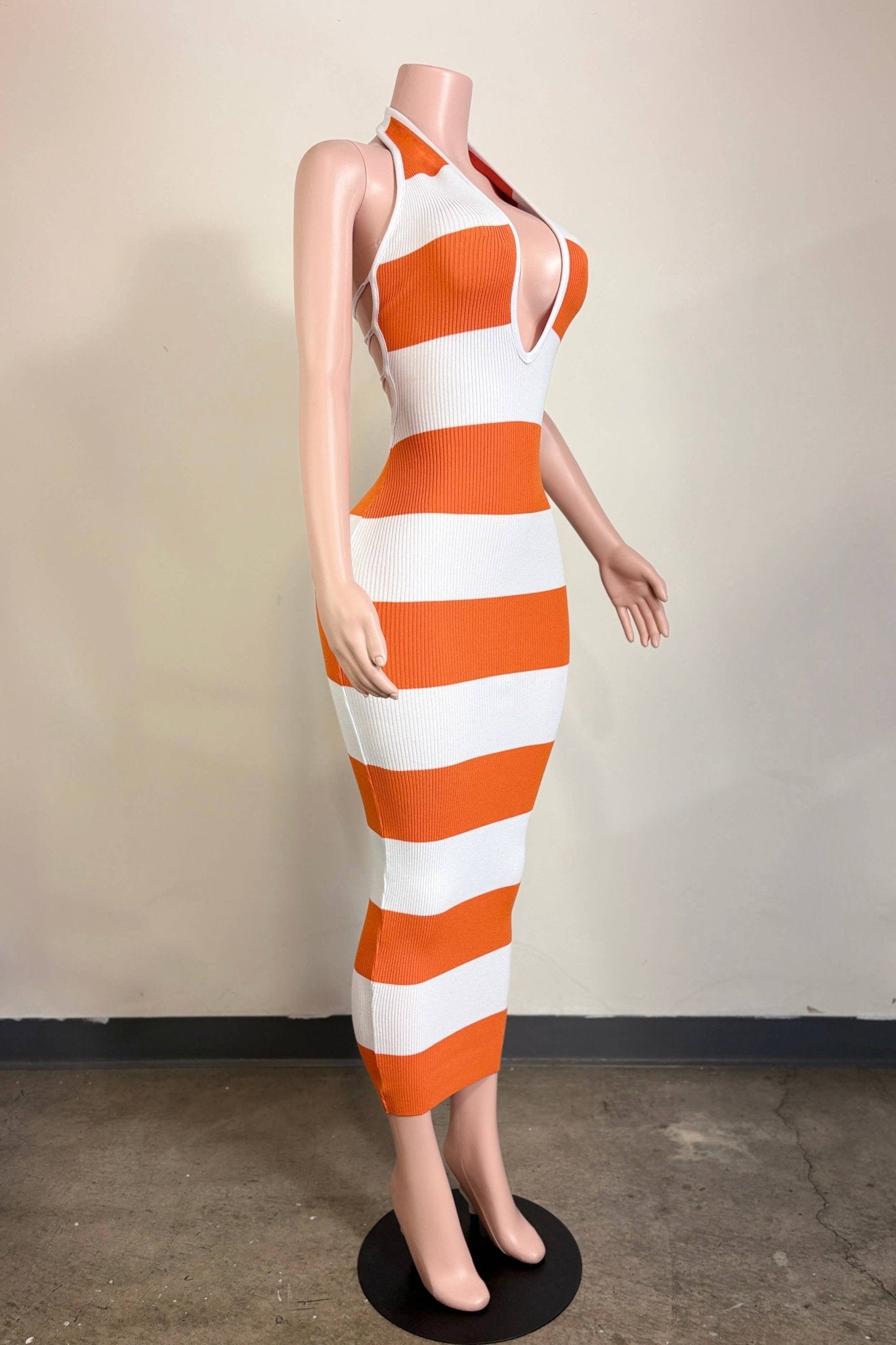 Orange Crush Maxi Dress - She Rare Boutique