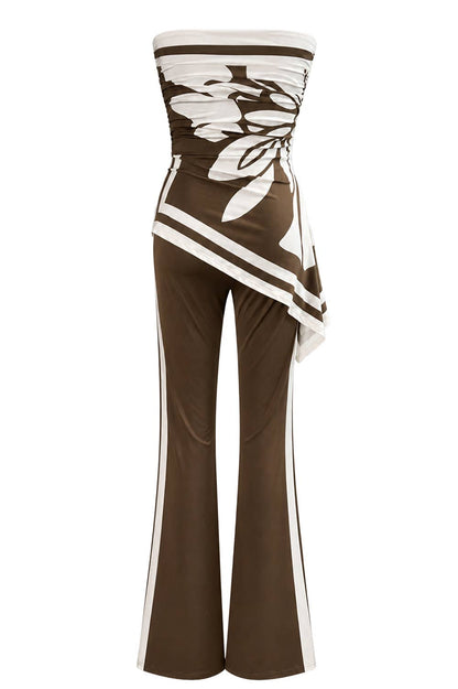 Mocha Muse Jumpsuit - She Rare Boutique