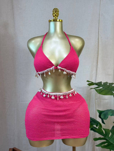 Island Muse 3 - Piece Bikini Set - She Rare Boutique