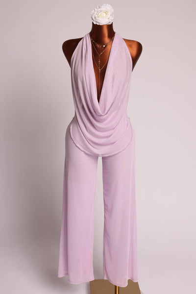 Lilac Escape Pant Set - She Rare Boutique