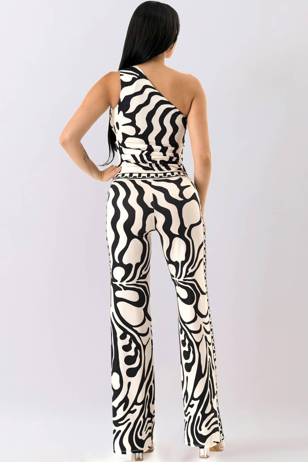 Monaco Print Pant Set - She Rare Boutique