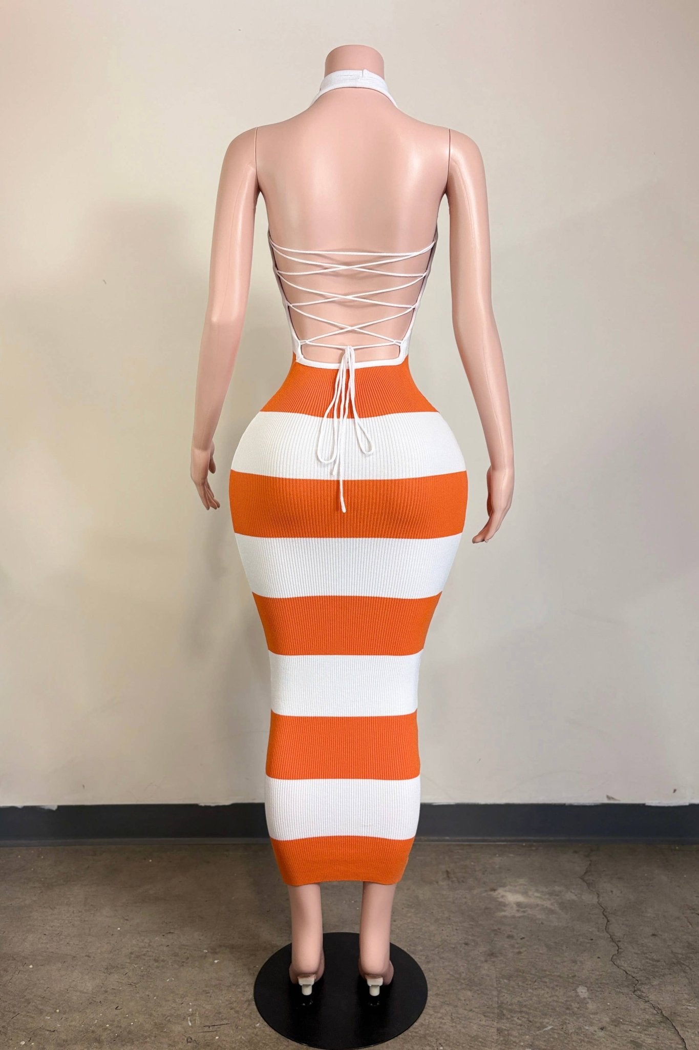 Orange Crush Maxi Dress - She Rare Boutique