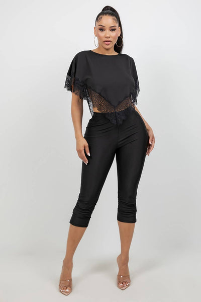 Sleek Fit Capri Leggings - She Rare Boutique
