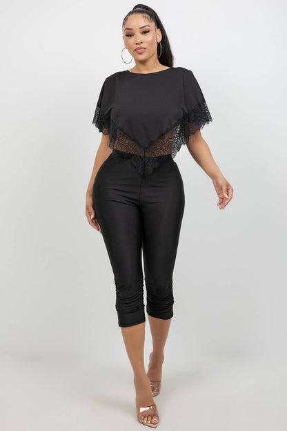 Sleek Fit Capri Leggings - She Rare Boutique